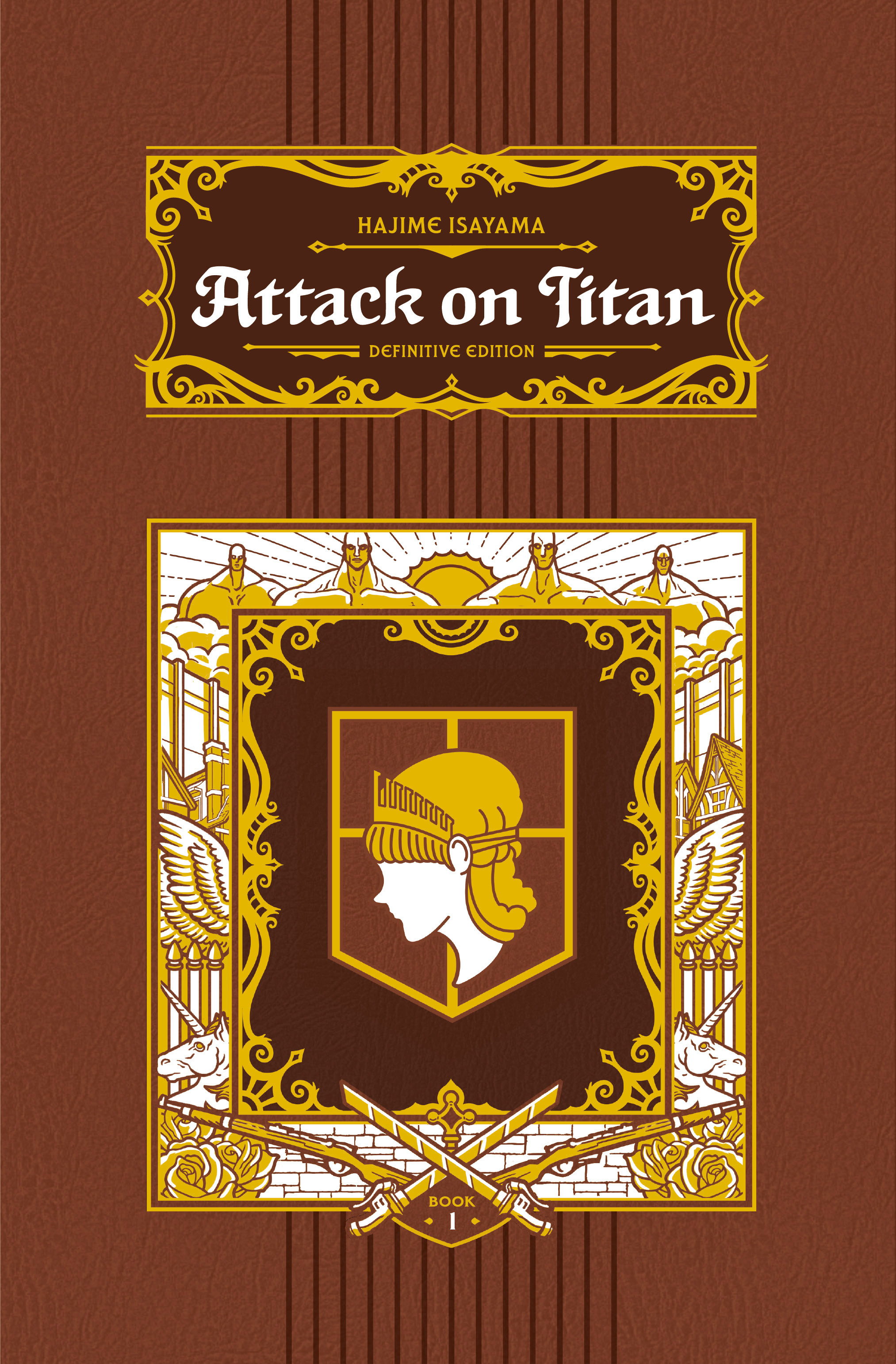 ATTACK ON TITAN DEFINITIVE HARDCOVER COLLECTION 01 (VOL. 01-03) #01