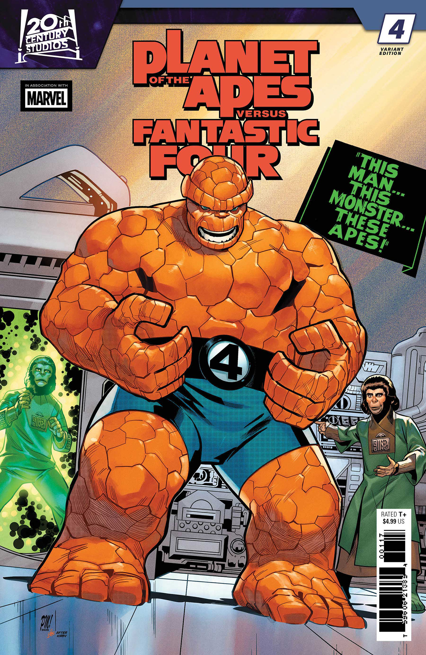 PLANET OF THE APES VS. FANTASTIC FOUR #04