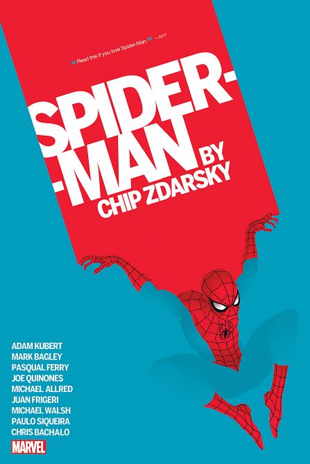 SPIDER-MAN BY CHIP ZDARSKY OMNIBUS CHIP ZDARSKY COVER [NEW PRINTING, DM ONLY] HC