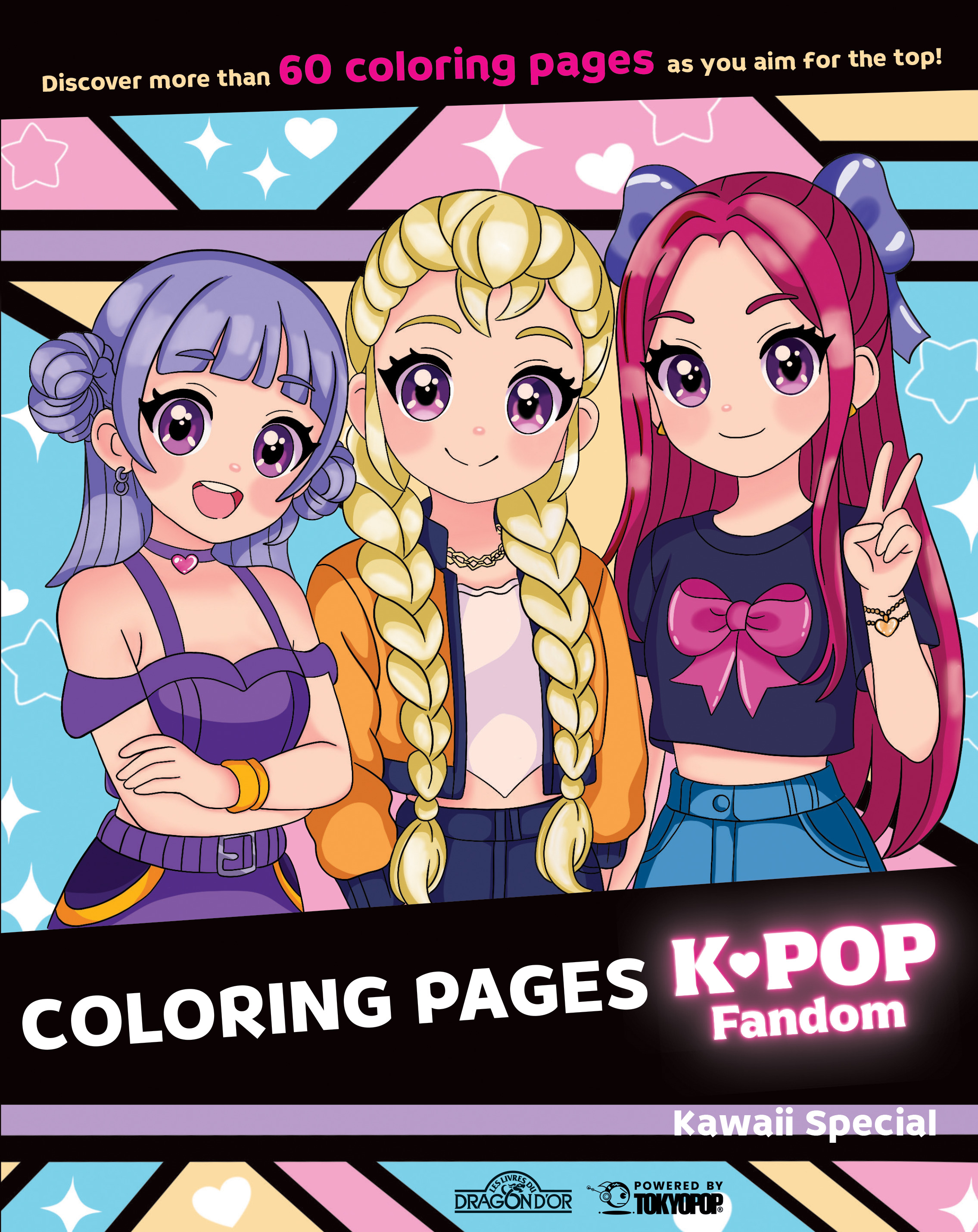 K-POP FANDOM COLORING PAGES KAWAII SPECIAL TP