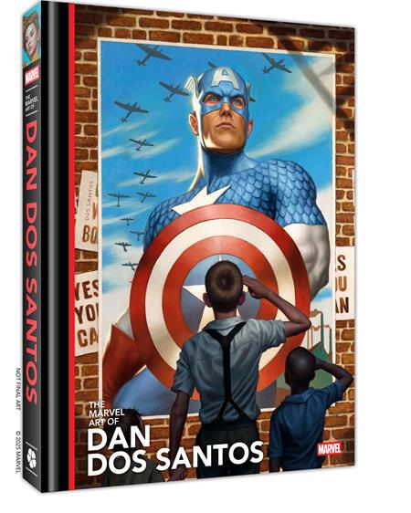 MARVEL ART OF DAN DOS SANTOS HC