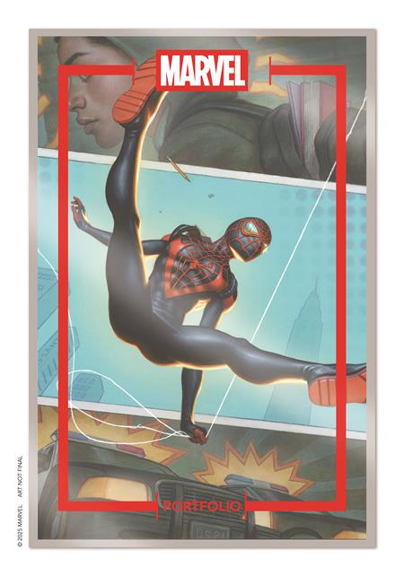 MARVEL ART OF DAN DOS SANTOS SPIDER-VERSE 9 PRINT SET #1