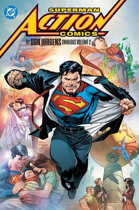 SUPERMAN ACTION COMICS BY DAN JURGENS OMNIBUS HC VOL 02