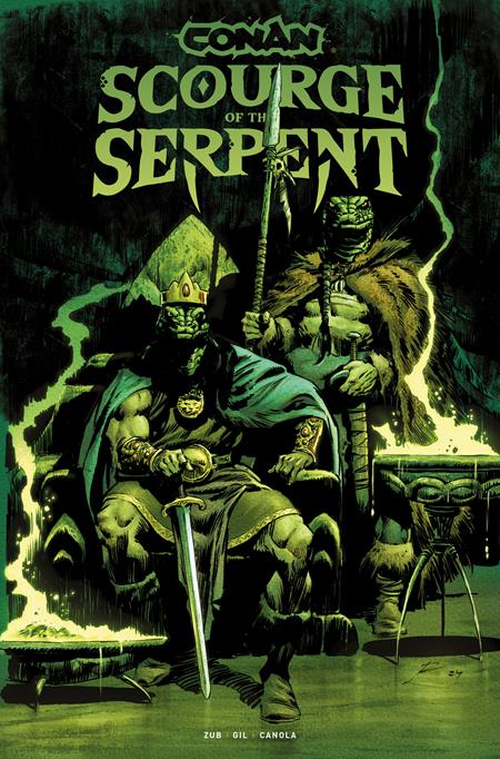 CONAN THE BARBARIAN SCOURGE OF THE SERPENT TP VOL 01 DIRECT MARKET EDITION ROBERTO DE LA TORRE GLOW IN THE DARK CVR