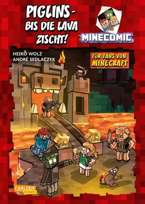 PIGLINS – BIS DIE LAVA ZISCHT! - FÜR FANS VON MINECRAFT