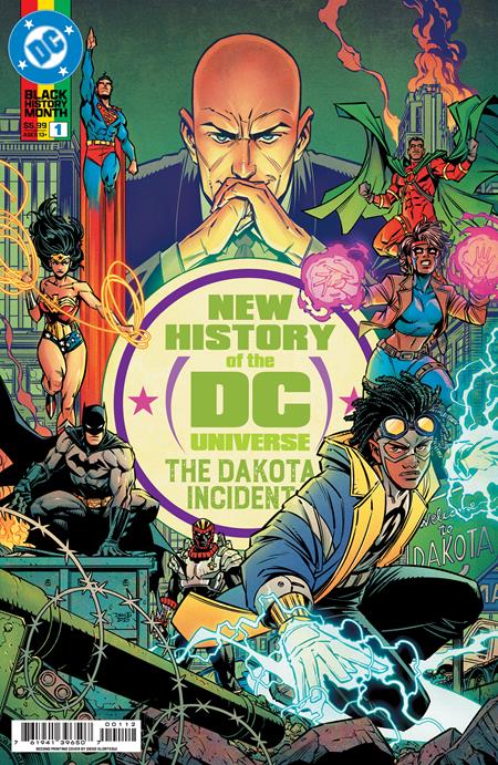 NEW HISTORY OF THE DC UNIVERSE THE DAKOTA INCIDENT #1
