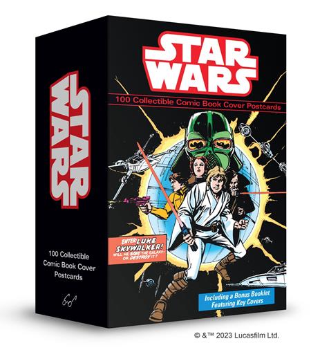 STAR WARS 100 COLLECTIBLE COMIC BOOK COVER POSTCARDS Previously Offered Thru Other Distributors #1