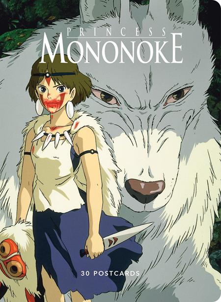 STUDIO GHIBLI PRINCESS MONONOKE 30 POSTCARDS Previously Offered Thru Other Distributors #1