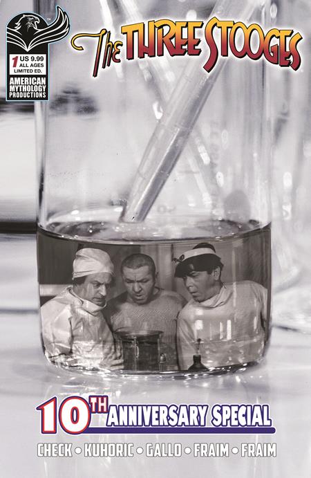 THREE STOOGES AMERICAN MYTHOLOGY 10TH ANNIVERSARY #1