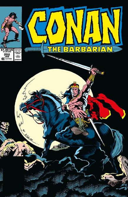 CONAN THE BARBARIAN THE ORIGINAL COMICS OMNIBUS VOL 08 DIRECT MARKET EDITION ARMANDO GIL CVR
