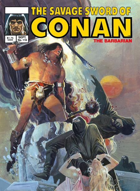 SAVAGE SWORD OF CONAN ORIGINAL COMICS OMNIBUS VOL 08 DIRECT MARKET EDITION BILL SIENKIEWICZ CVR