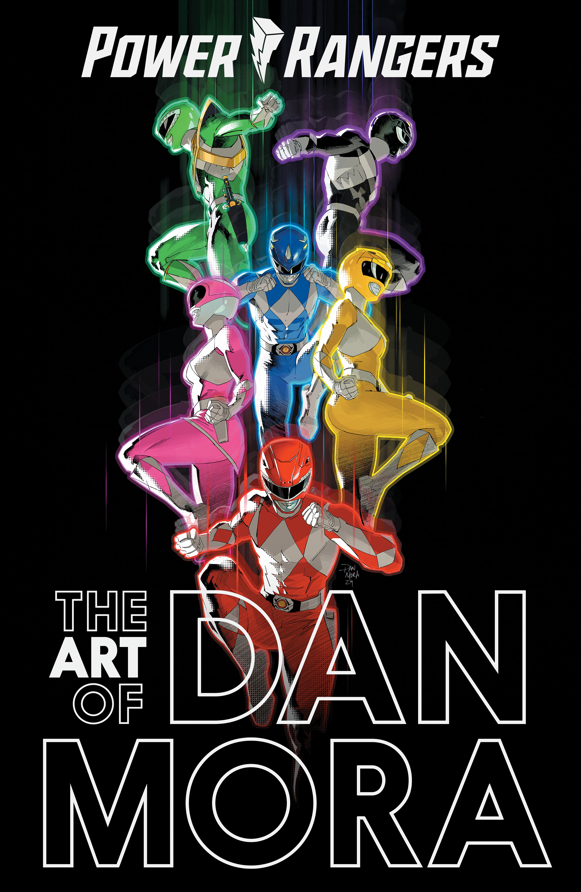 POWER RANGERS ART OF DAN MORA HC