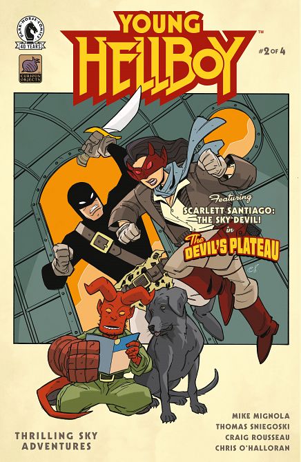 YOUNG HELLBOY THRILLING SKY ADVENTURES #02