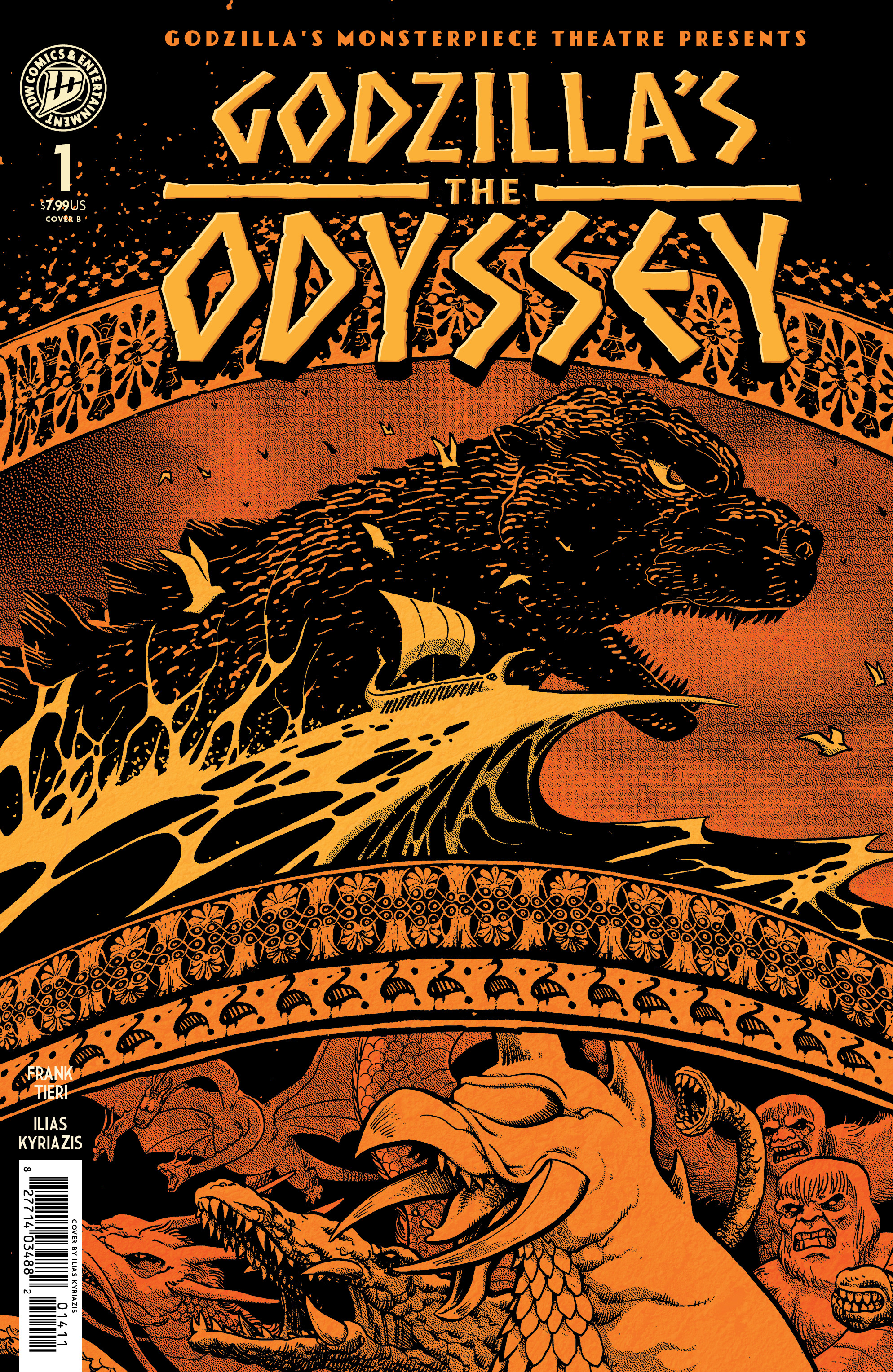 GODZILLA’S MONSTERPIECE THEATRE PRESENTS GODZILLA’S THE ODYSSEY VARIANT B (KYRIAZIS) #02