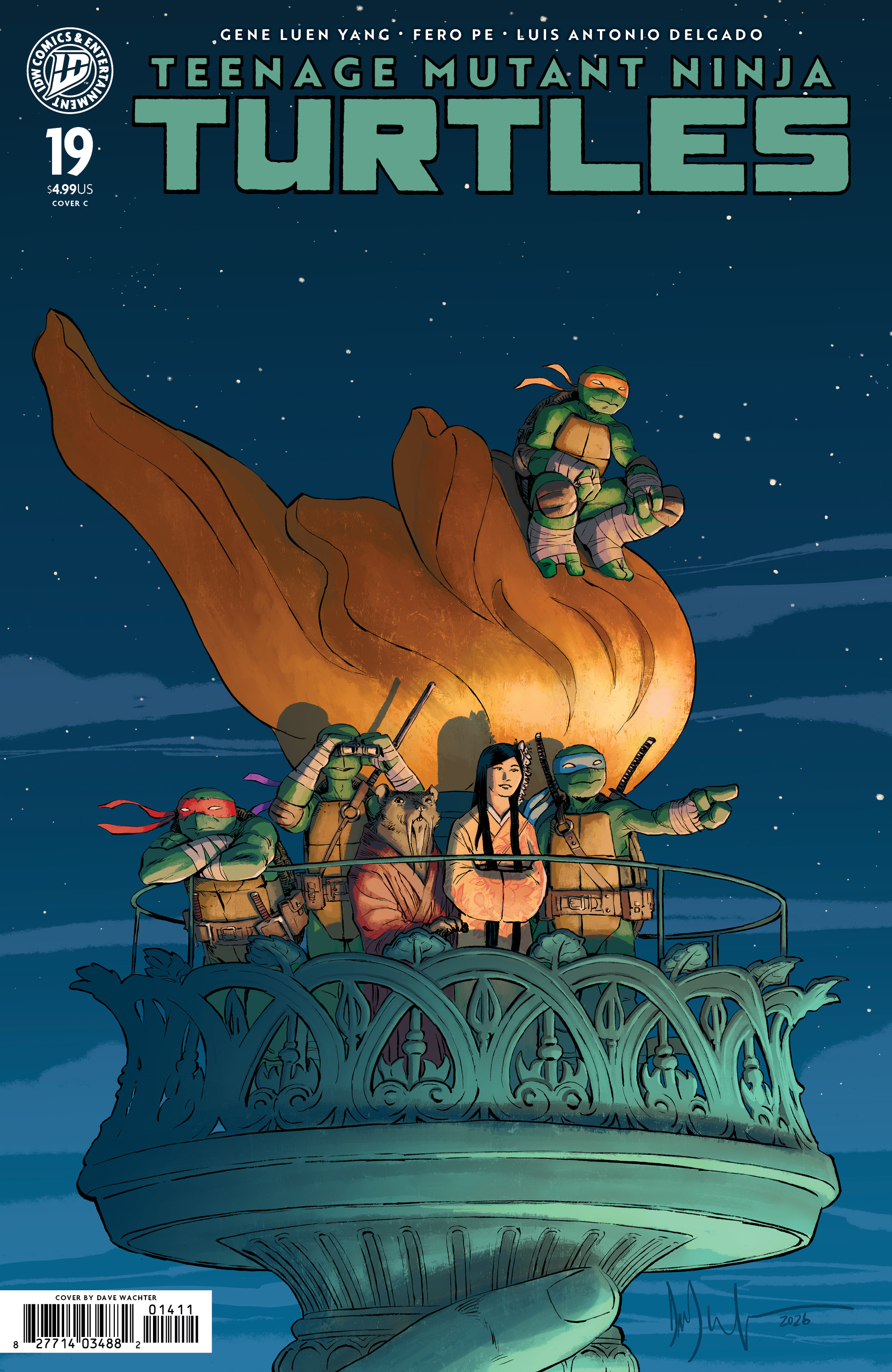 TEENAGE MUTANT NINJA TURTLES #19