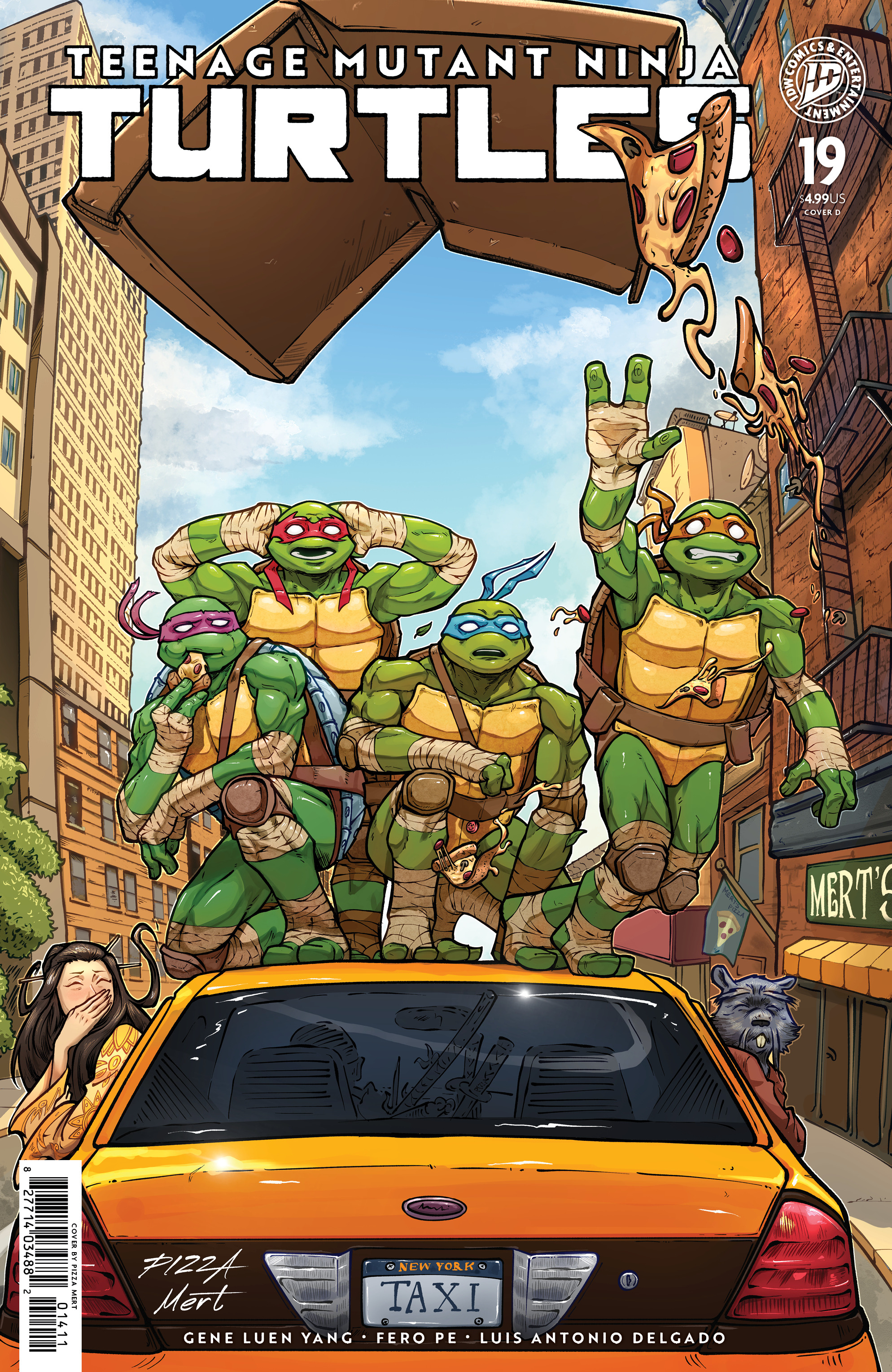 TEENAGE MUTANT NINJA TURTLES #19