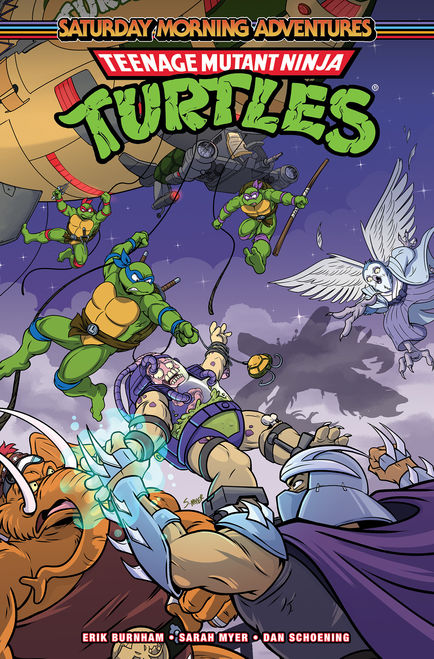 TEENAGE MUTANT NINJA TURTLES SATURDAY MORNING ADVENTURES, VOL. 08 TP