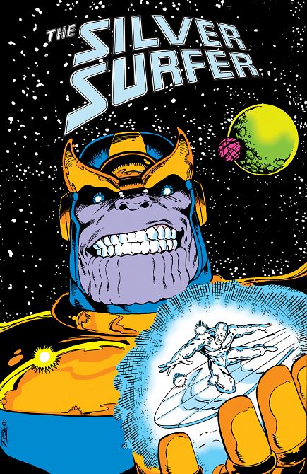 SILVER SURFER THE INFINITY GAUNTLET OMNIBUS RON LIM MARVEL AGE COVER [DM ONLY] HC