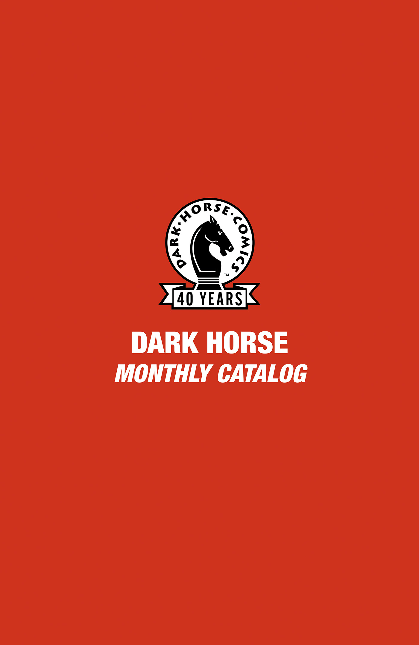 DARK HORSE MONTHLY CATALOG #3