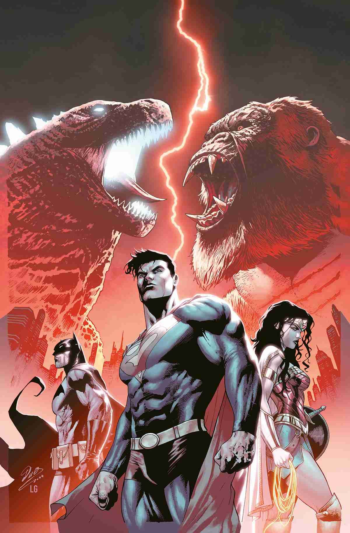 JUSTICE LEAGUE VS. GODZILLA VS. KONG (SC) #2
