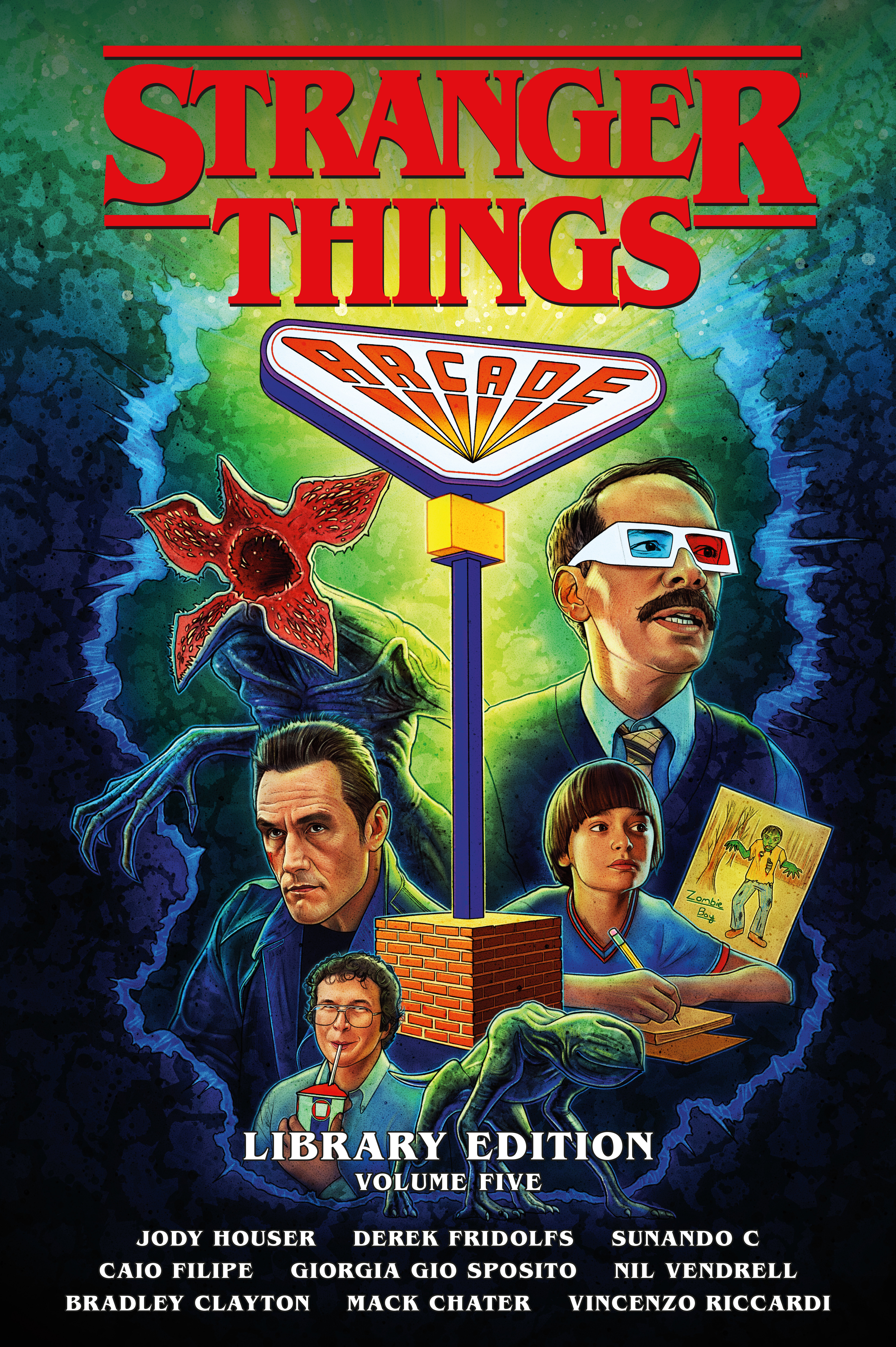 STRANGER THINGS LIBRARY EDITION VOLUME 05 (GRAPHIC NOVEL) HC