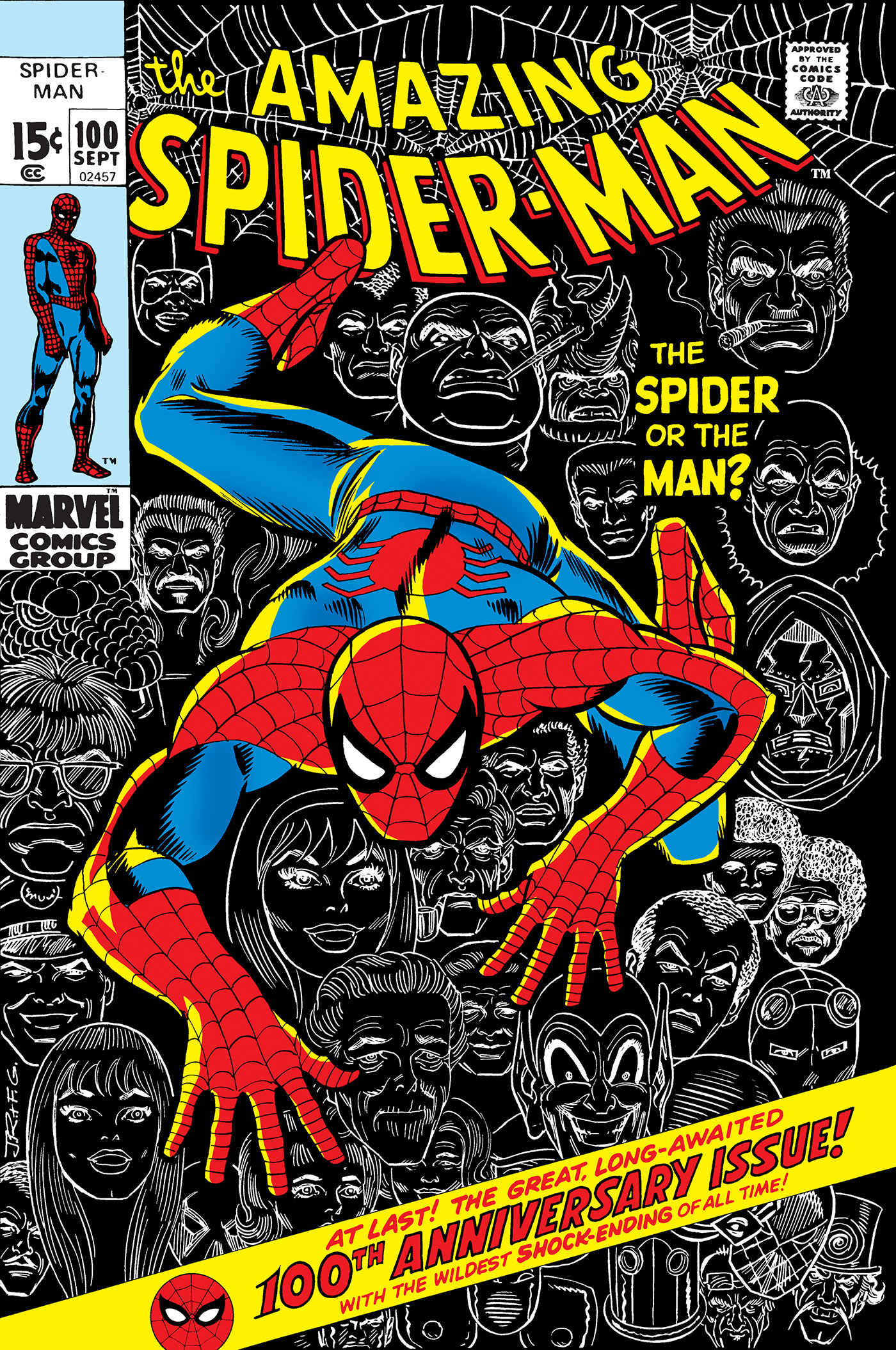 AMAZING SPIDER-MAN FACSIMILE EDITION #100