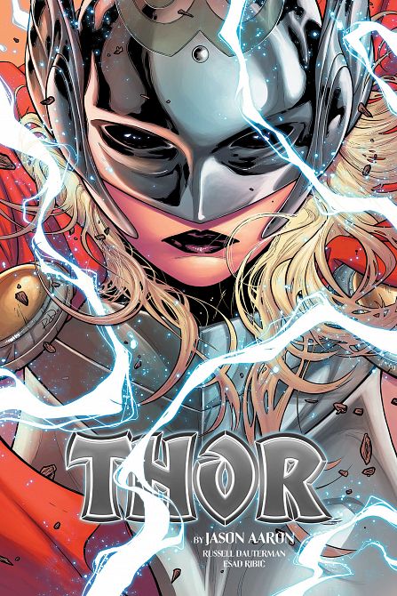 THOR BY JASON AARON OMNIBUS VOL. 01 RUSSELL DAUTERMAN COVER [NEW PRINTING, DM ONLY] HC