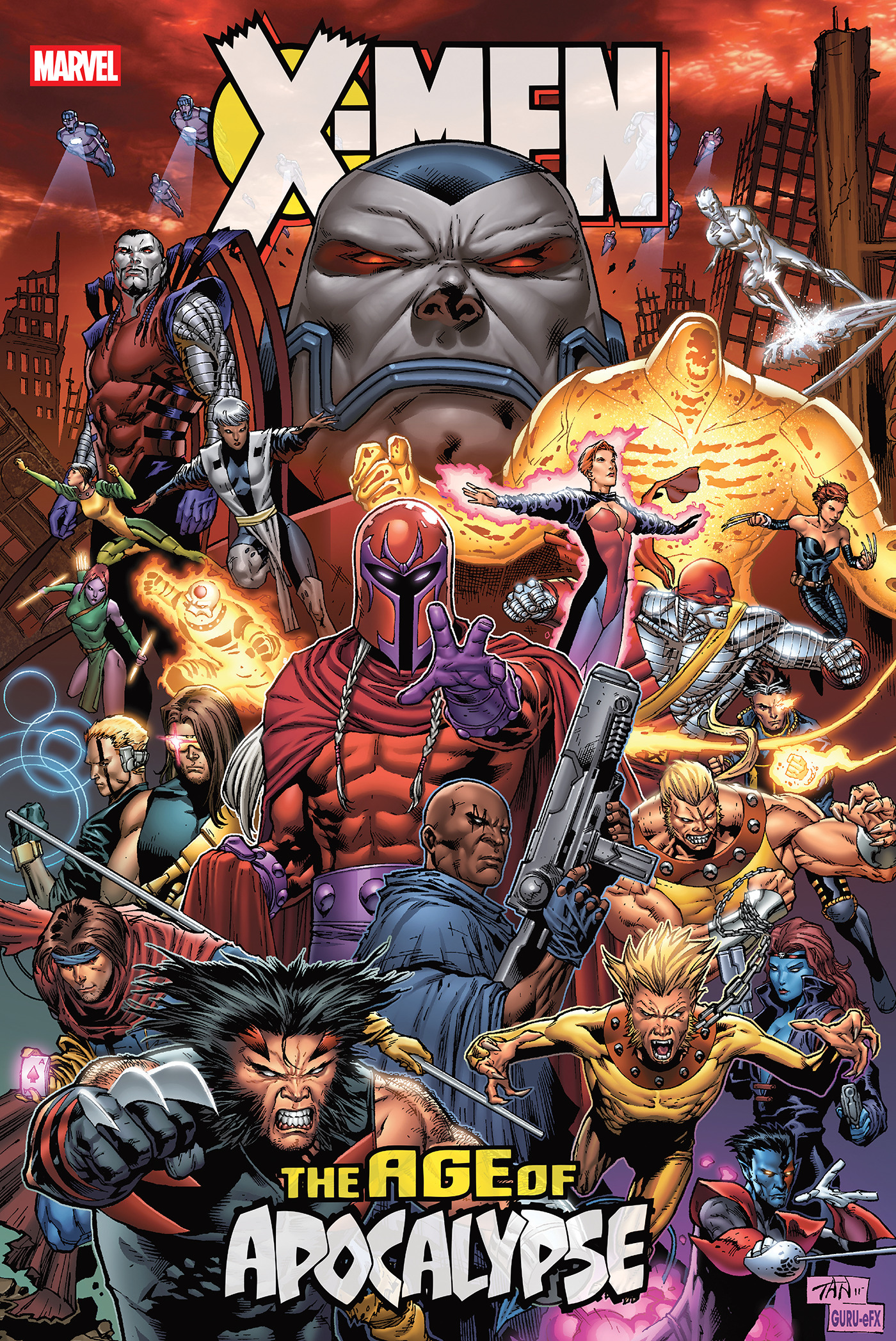X-MEN AGE OF APOCALYPSE OMNIBUS BILLY TAN COVER [NEW PRINTING 03] HC