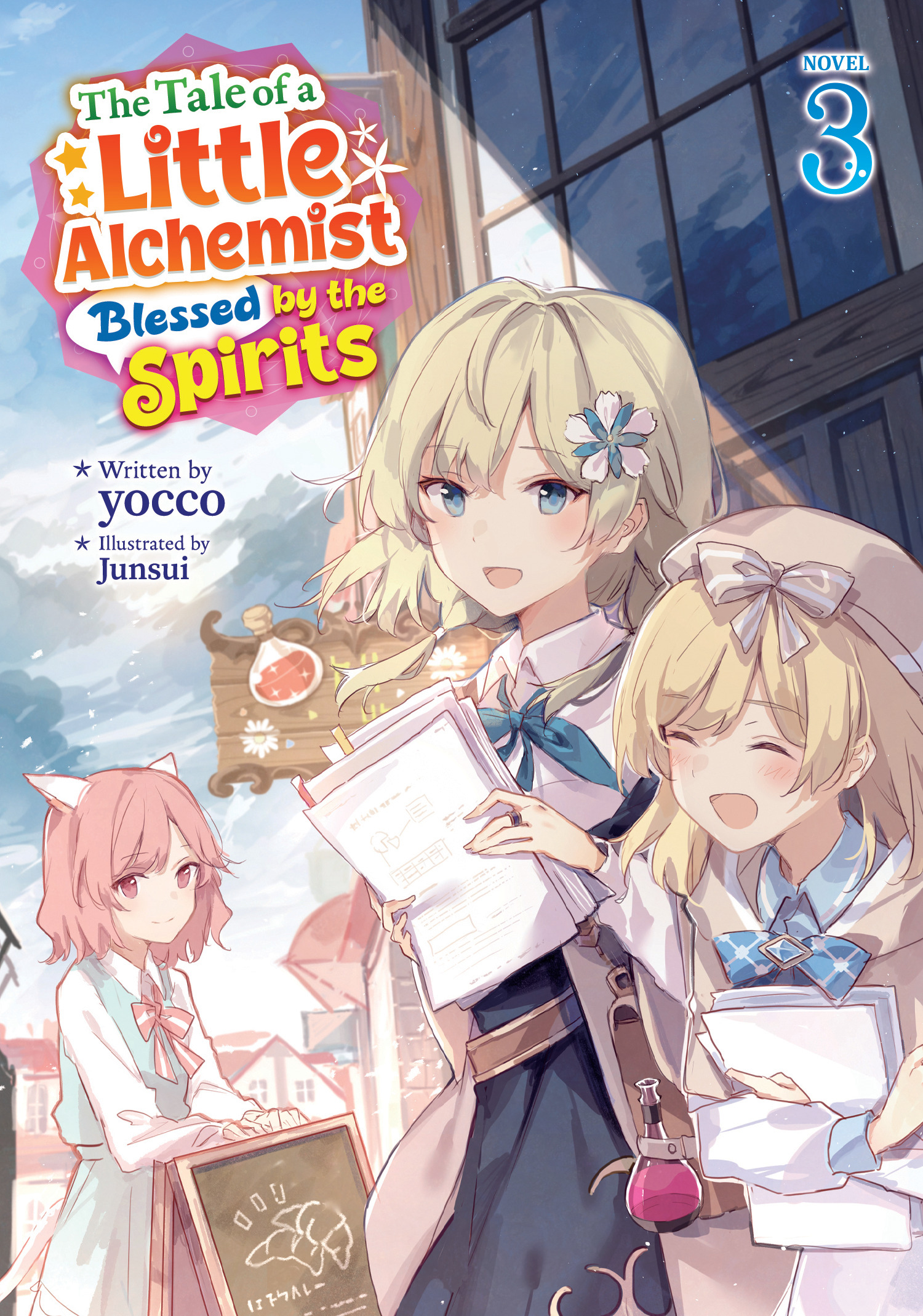 TALE OF A LITTLE ALCHEMIST BLESSED BY THE SPIRITS (LIGHT NOVEL) VOL. 03 TP