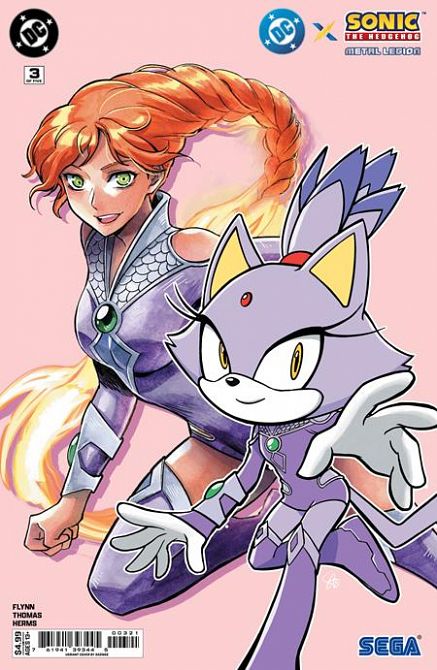 DC X SONIC THE HEDGEHOG THE METAL LEGION #3