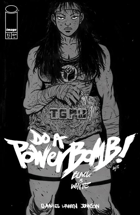 DO A POWERBOMB BLACK AND WHITE #1
