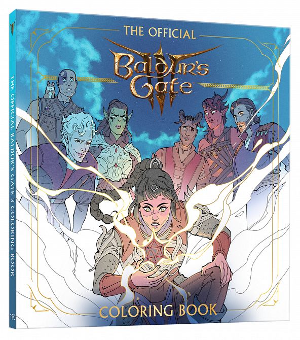 OFFICIAL BALDUR'S GATE 03 COLORING BOOK