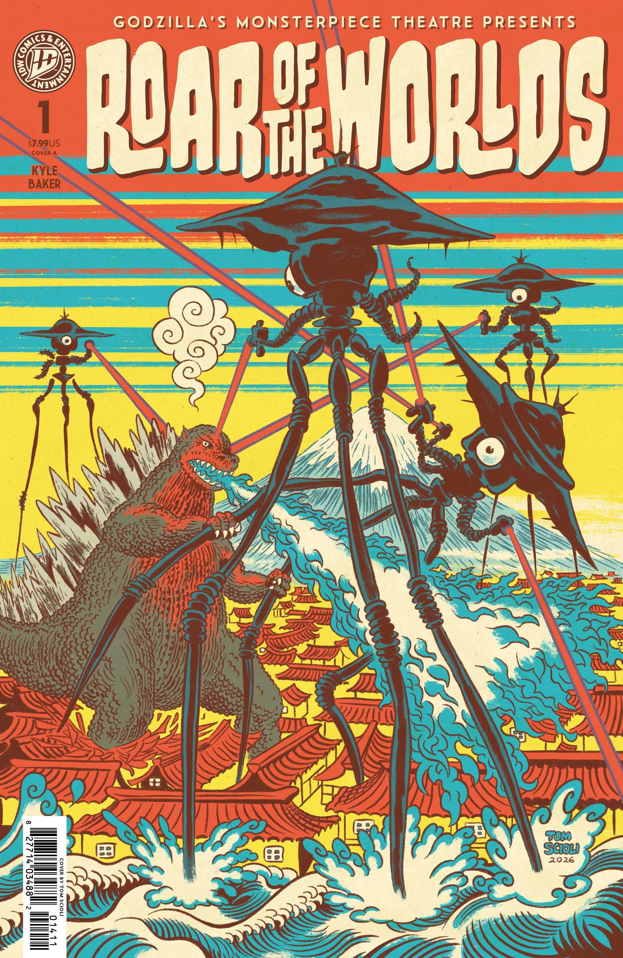 GODZILLA'S MONSTERPIECE THEATRE PRESENTS ROAR OF THE WORLDS