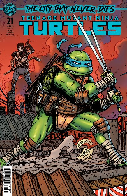 TEENAGE MUTANT NINJA TURTLES #21