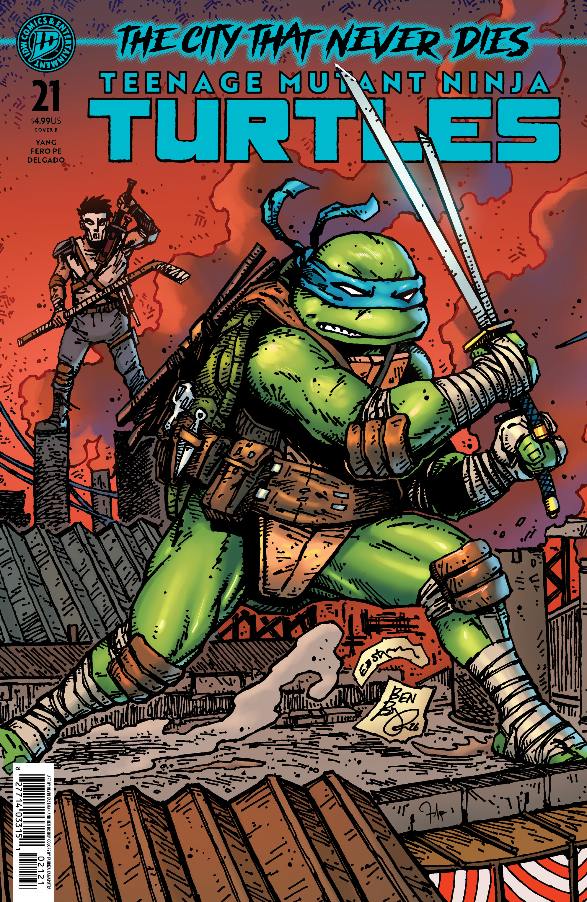 TEENAGE MUTANT NINJA TURTLES #21