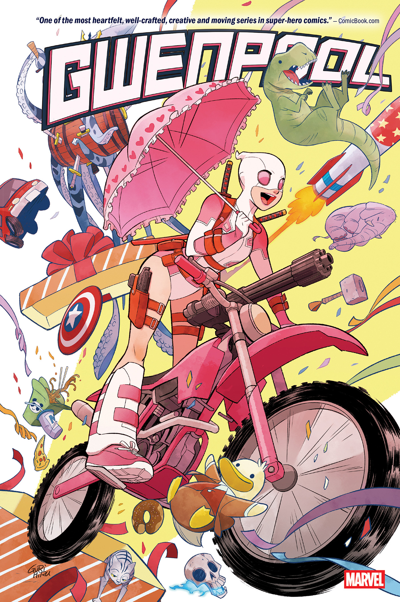 GWENPOOL OMNIBUS GURIHIRU COVER [NEW PRINTING] HC #01