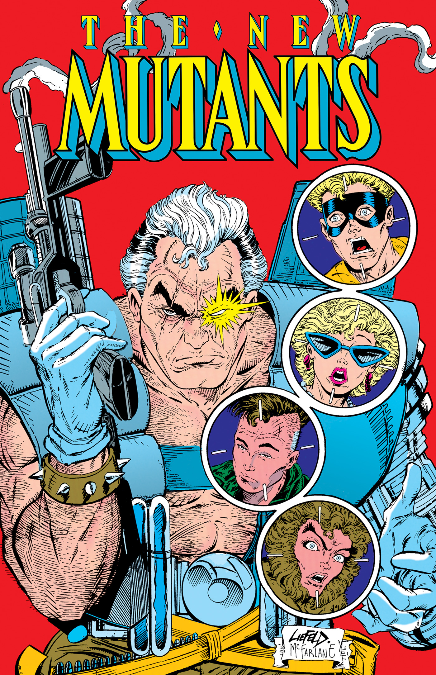 NEW MUTANTS OMNIBUS VOL. 04 ROB LIEFELD CABLE COVER HC #04
