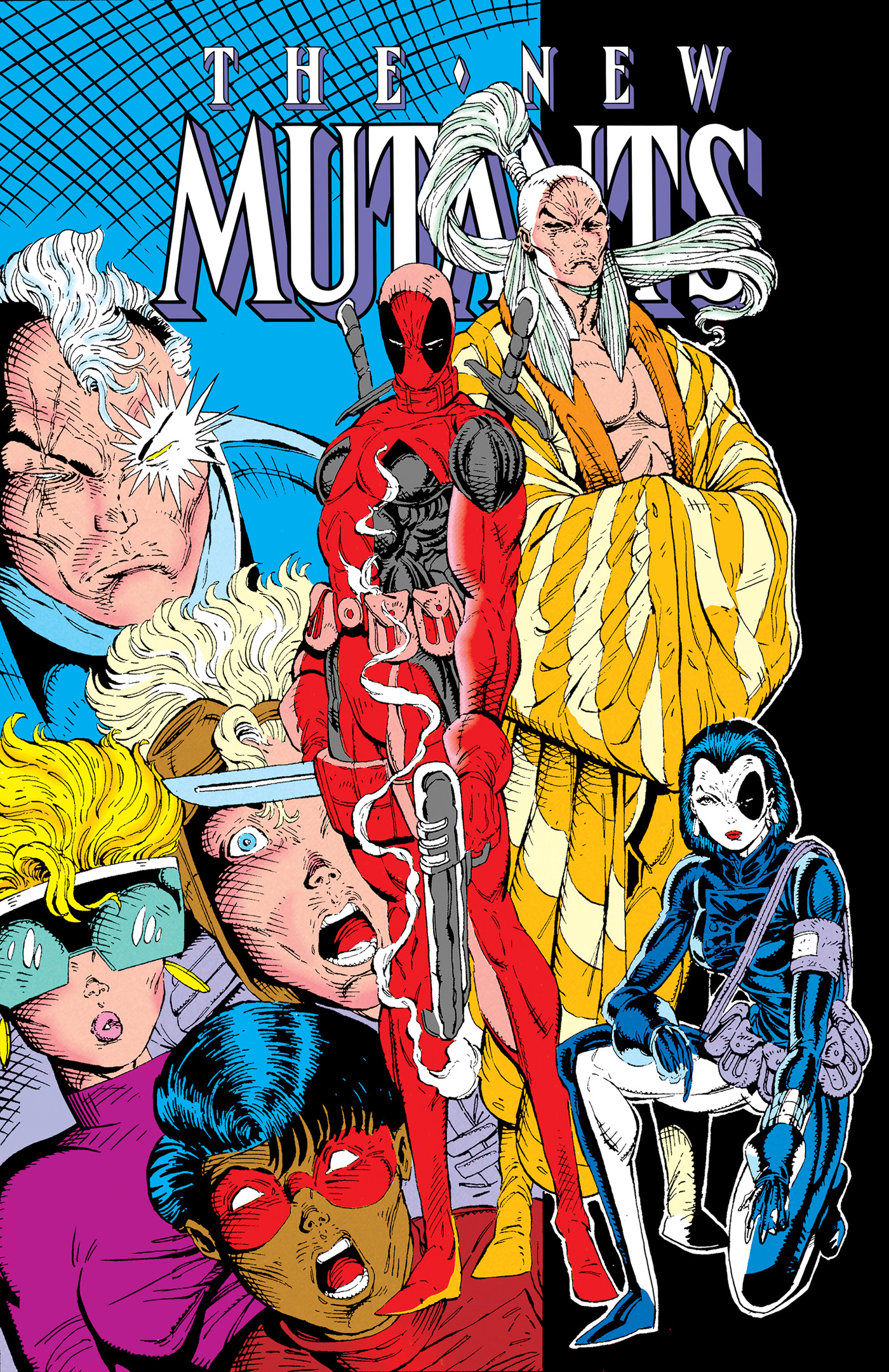 NEW MUTANTS OMNIBUS VOL. 04 ROB LIEFELD DEADPOOL COVER [DM ONLY] HC #04