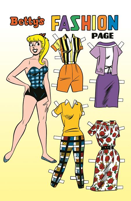 ARCHIE COMICS 85TH ANNIVERSARY PRESENTS BETTY & VERONICA FASHION PAGES (ONE-SHOT) #1