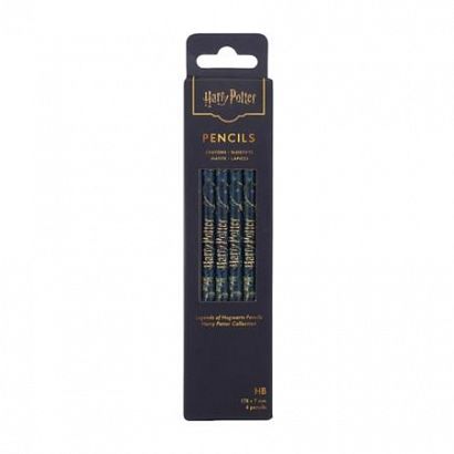 HARRY POTTER COLLECTION LEGENDS OF HOGWARTS PENCILS 4 PACK #1