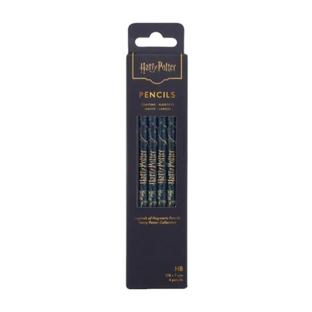 HARRY POTTER COLLECTION LEGENDS OF HOGWARTS PENCILS 4 PACK #1