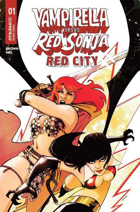 VAMPIRELLA VS RED SONJA RED CITY #1
