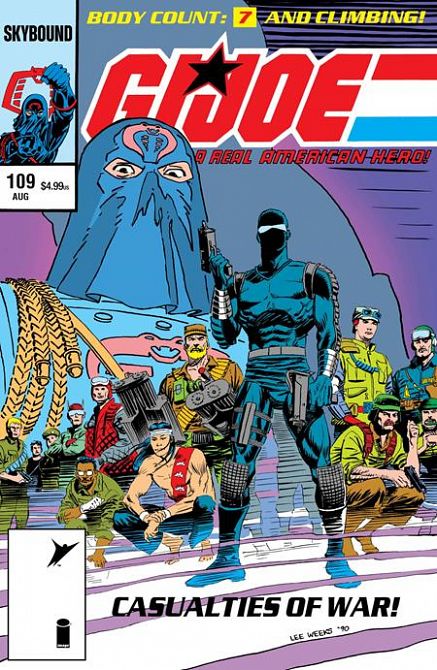 GI JOE A REAL AMERICAN HERO #109