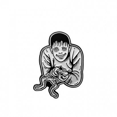 JUNJI ITO SOICHIS CONVENIENT CURSE ENAMEL PIN BADGE #1