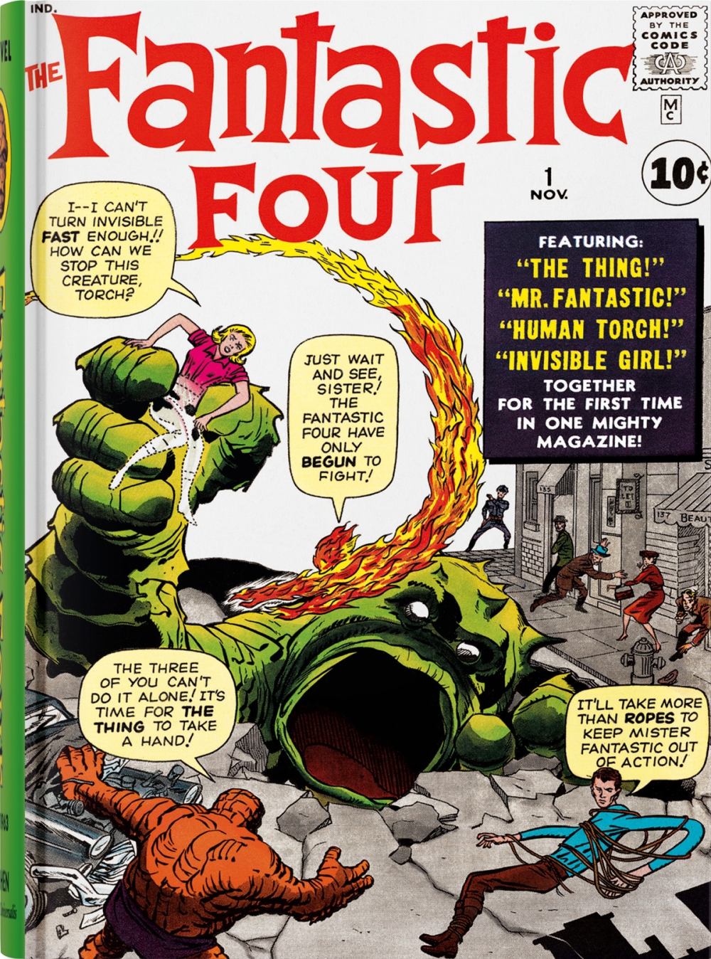 MARVEL COMICS LIBRARY - FANTASTIC FOUR 1. 1961-1963