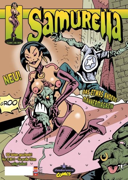 SAMURELLA MAGAZIN COVER B - KOPFLOS #1