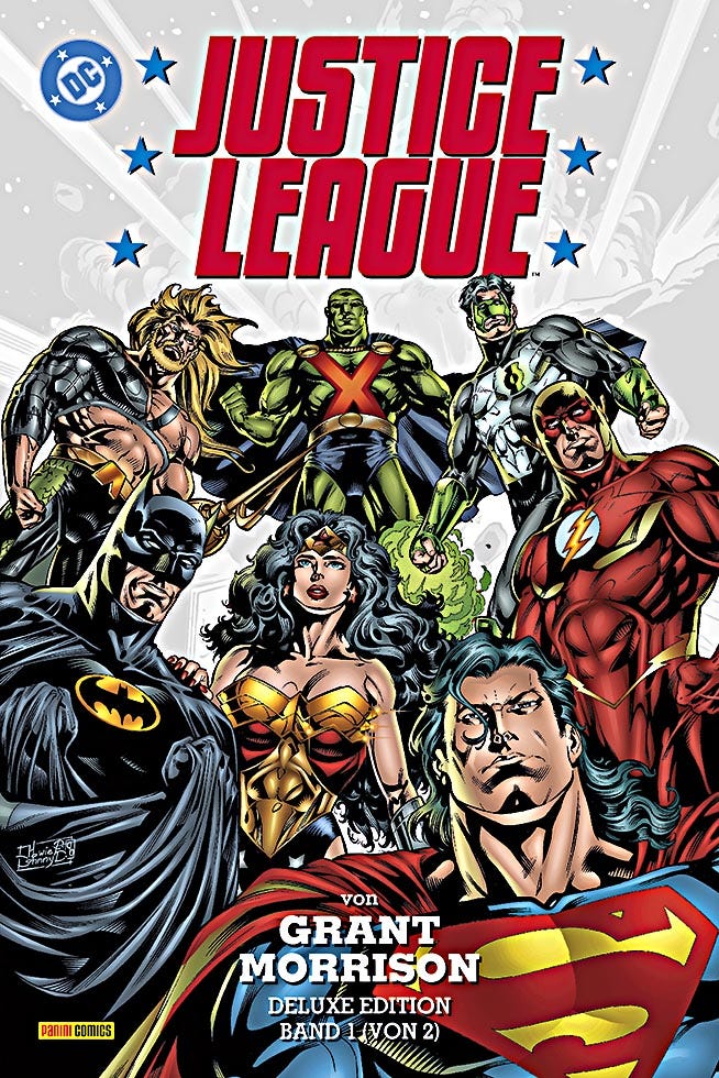 JUSTICE LEAGUE VON GRANT MORRISON (DELUXE EDITION) #1