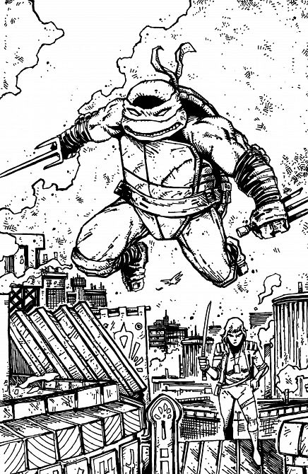 TEENAGE MUTANT NINJA TURTLES #22