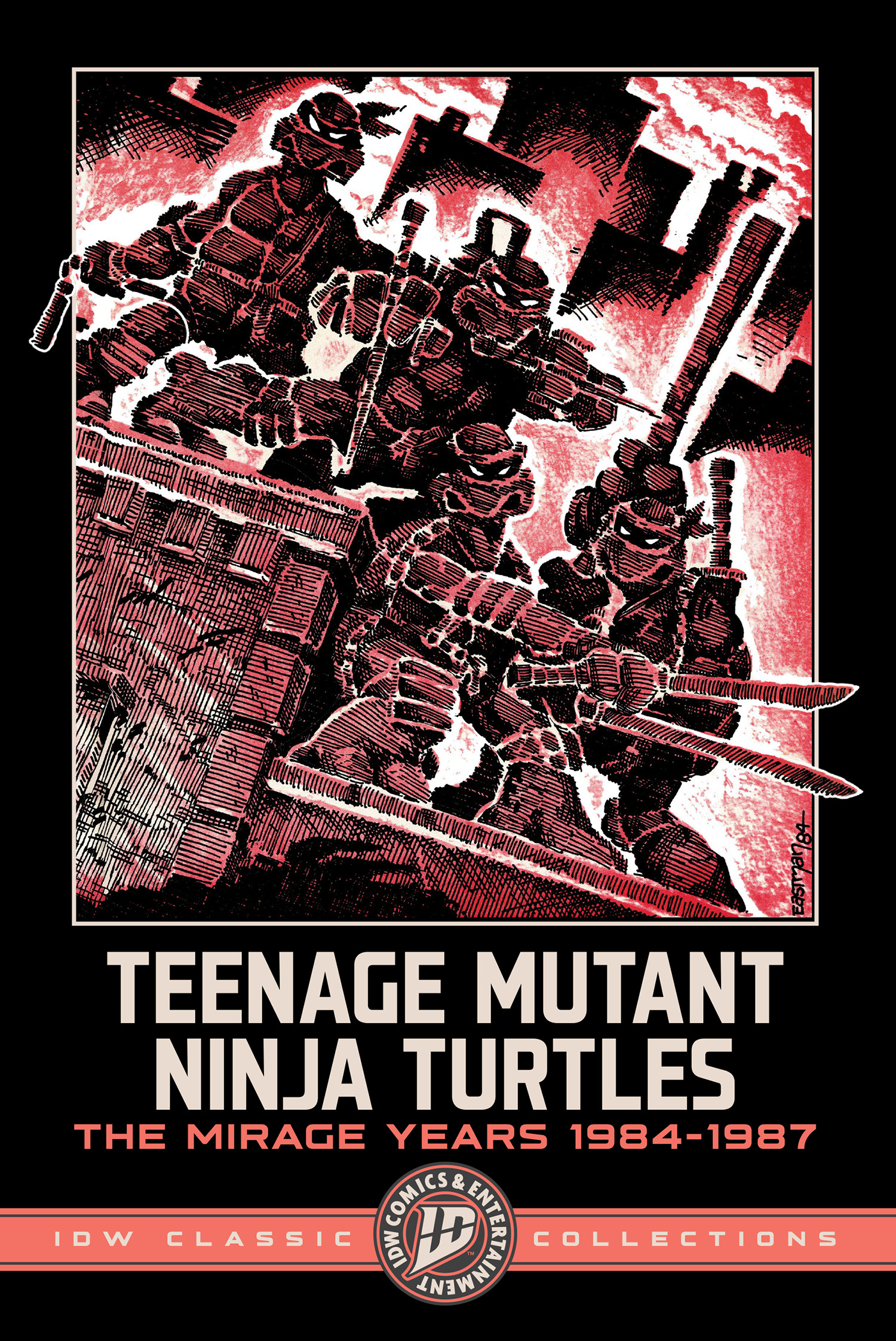 TEENAGE MUTANT NINJA TURTLES THE MIRAGE YEARS 1984-1987--IDW CLASSIC COLLECTIONS TP