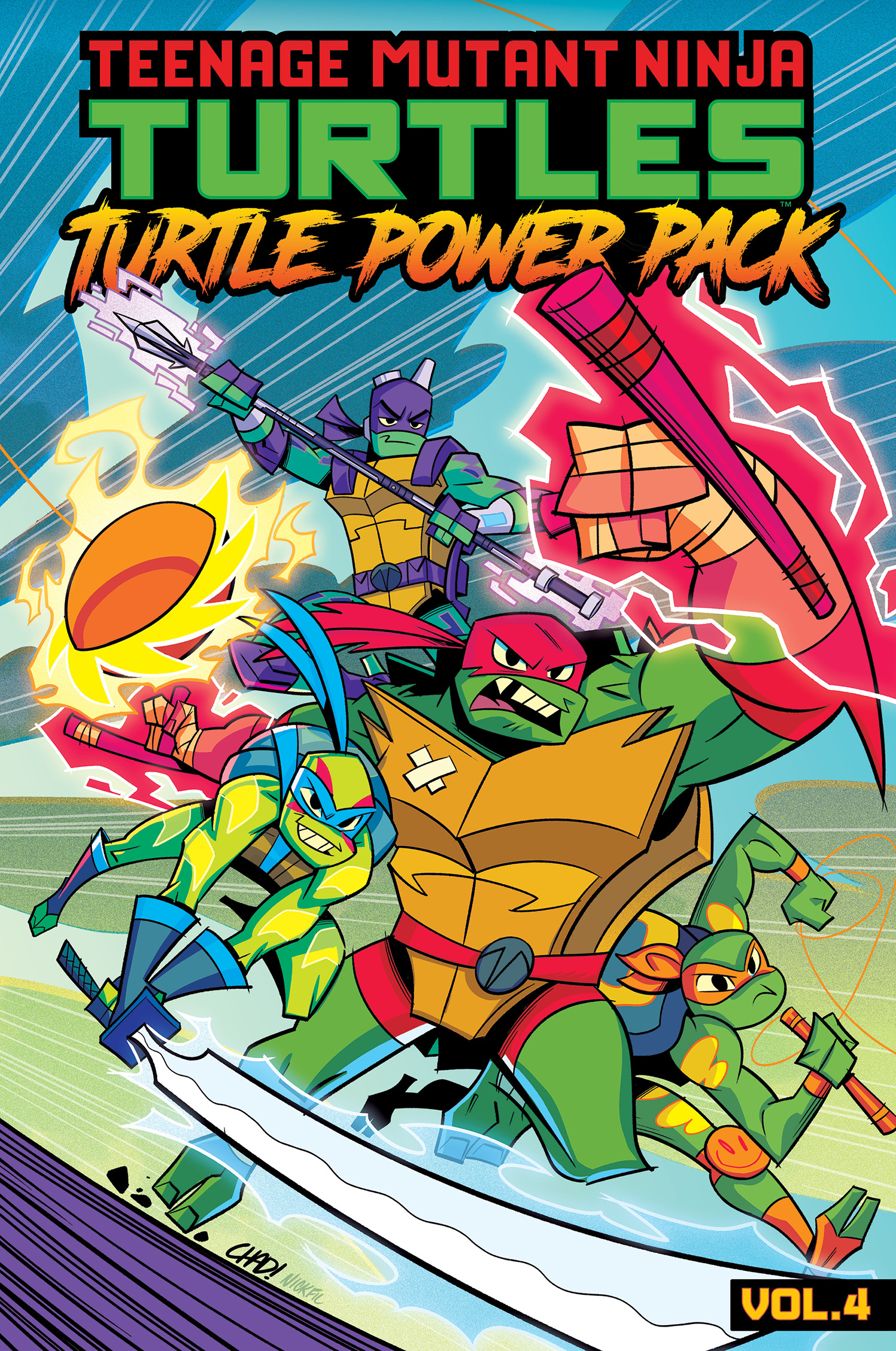 TEENAGE MUTANT NINJA TURTLES TURTLE POWER PACK, VOL. 04 TP